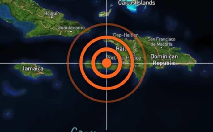 Se registra temblor de 5.5 grados en Haití