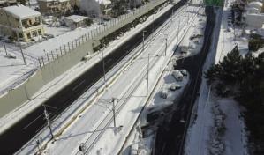 La nieve deja a miles varados en Estambul y Atenas