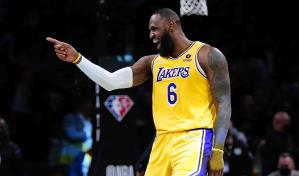 VÍDEO | LeBron anota 33 y Davis vuelve; Lakers vencen a Nets