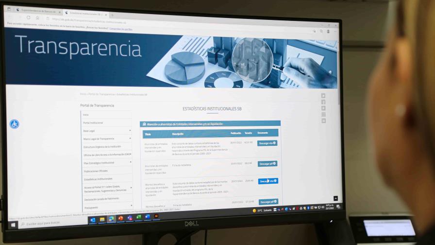 Superintendencia de Bancos presenta sección de estadísticas institucionales en su portal web