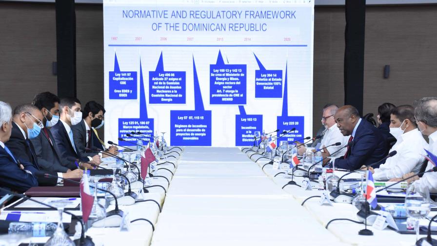 Gobierno explica a misión de Qatar potencial del país en energía e hidrocarburos Gobierno explica a misión de Qatar potencial del país en energía e hidrocarburos