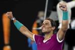 Nadal, a un paso del récord tras avanzar a final en Australia