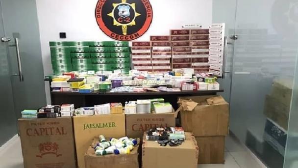 Incautan 62 mil cigarrillos y medicamentos introducidos de forma ilegal a RD