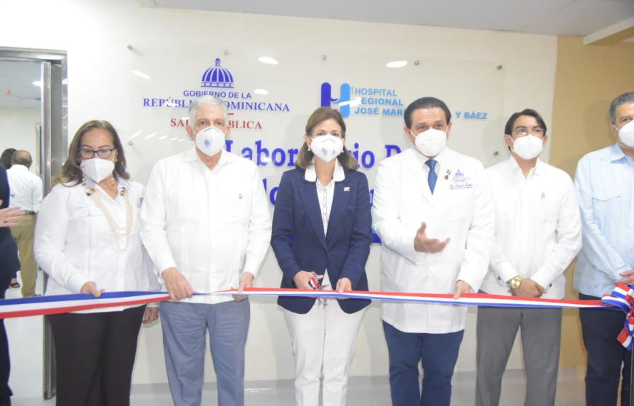 Vicepresidenta Raquel Peña inaugura unidad de patología forense