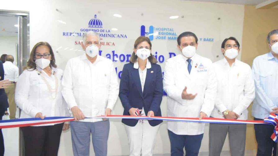 Vicepresidenta Raquel Peña inaugura unidad de patología forense