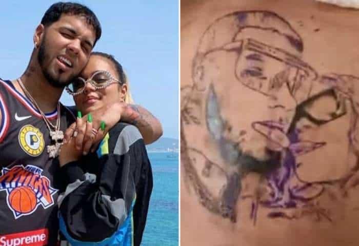 Anuel AA se borra tatuaje de Karol G  y ella vacaciona con sus amigas en República Dominicana