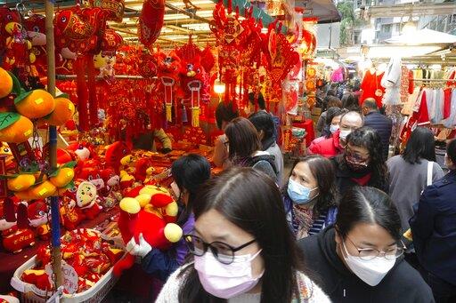 Discretas celebraciones del Año Nuevo dan esperanza a Asia