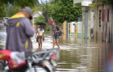 Lluvias afectan 412 personas y dejan 103 viviendas dañadas