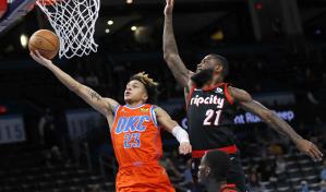 VÍDEO | El Thunder supera a Blazers y pone fin a racha de siete derrotas