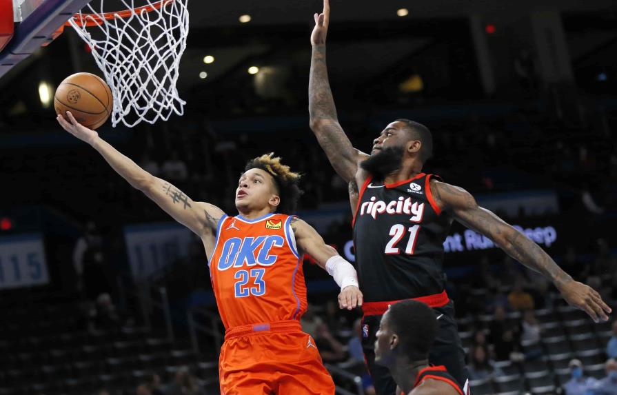 VÍDEO | El Thunder supera a Blazers y pone fin a racha de siete derrotas