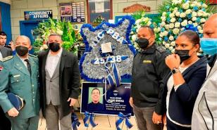 Policía Nacional envía comisión a funeral del oficial dominicano asesinado en NY