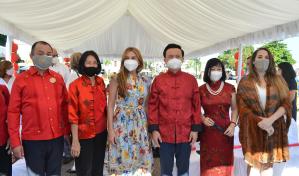 Celebran el Año Nuevo Chino en la Ciudad Colonial