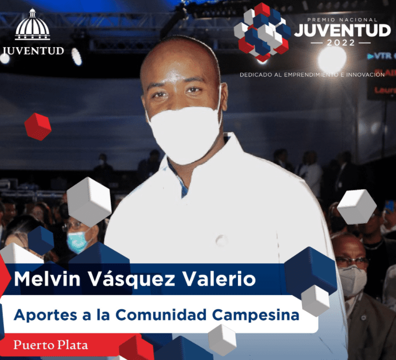 Desde muy temprana edad participó en movimientos culturales y sociales, mostrando así su interés por la comunidad y el desarrollo de la misma.
Melvin se graduó de licenciatura en Educación, mención Ciencias Sociales, y es miembro de la Defensa Civil del municipio de Imbert, Puerto Plata. Además, pertenece a otros grupos juveniles que trabajan en beneficio de los grupos más vulnerables.