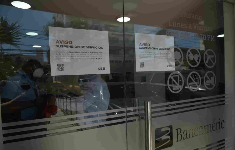 Accionistas de Bancamérica anuncian acciones legales para revertir su disolución