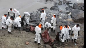 Repsol acabar&aacute; en marzo limpieza de derrame de petr&oacute;leo en Per&uacute;