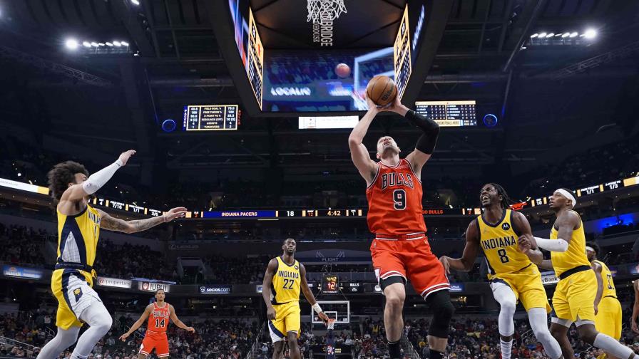 VÍDEO | Vucevic y Bulls atacan al final y vencen a Pacers