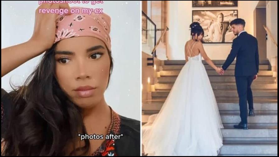 Contrató un actor y celebró una boda falsa para vengarse de su ex