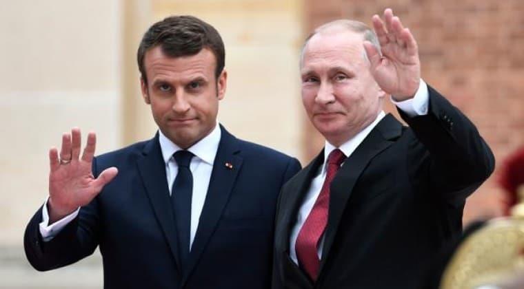 Putin y Macron conversan durante más de cinco horas en el Kremlin