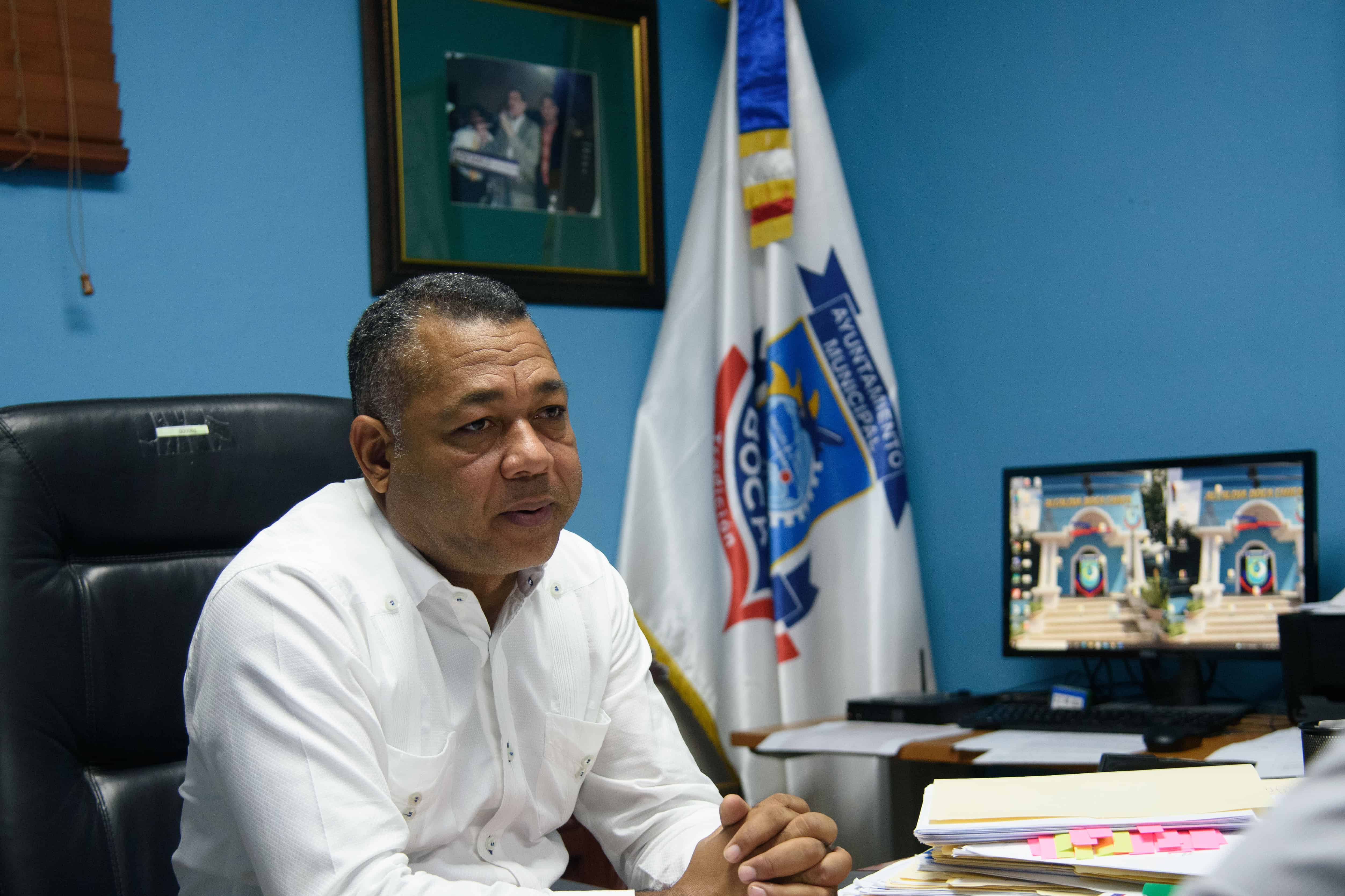 Fermín Brito, alcalde de Boca Chica