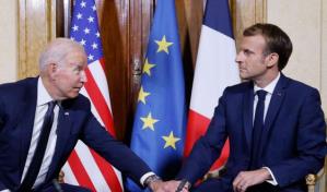 Macron conversa con Biden antes de su encuentro con el líder ruso