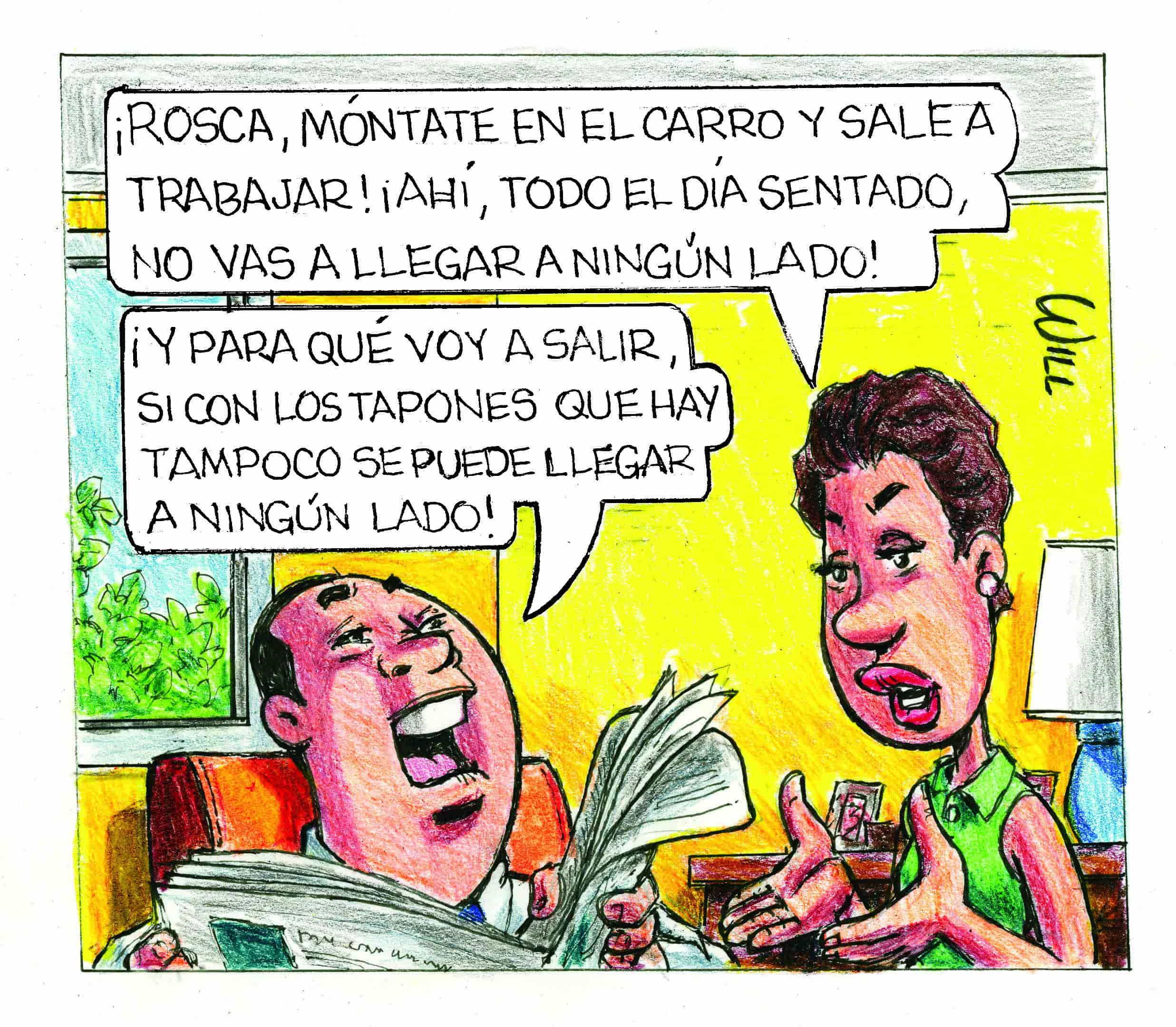 Caricatura de Rosca Izquierda 8 febrero 2022