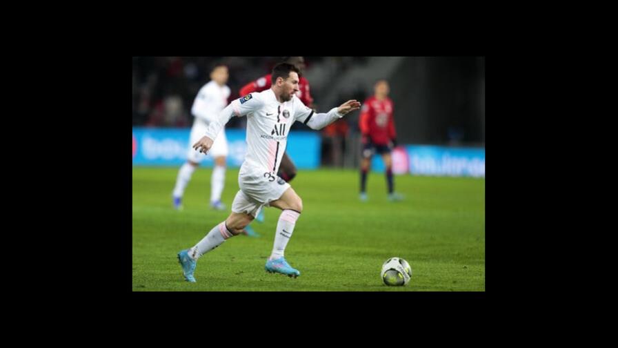 Messi anota en goleada de PSG sobre Lille; Niza cae en casa