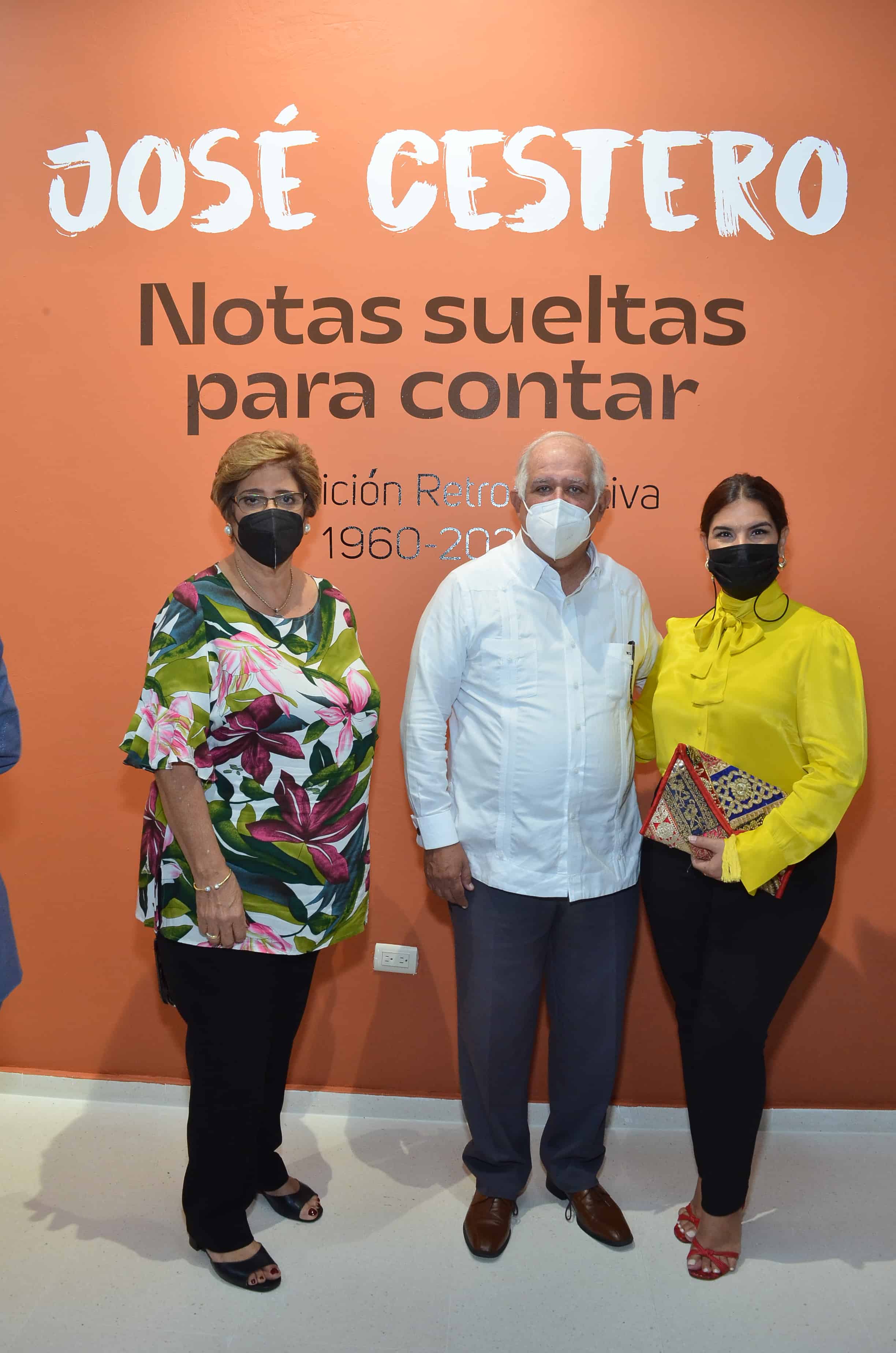 Purísima De León, Wilfredo Lozano y Lissette Evangelista.