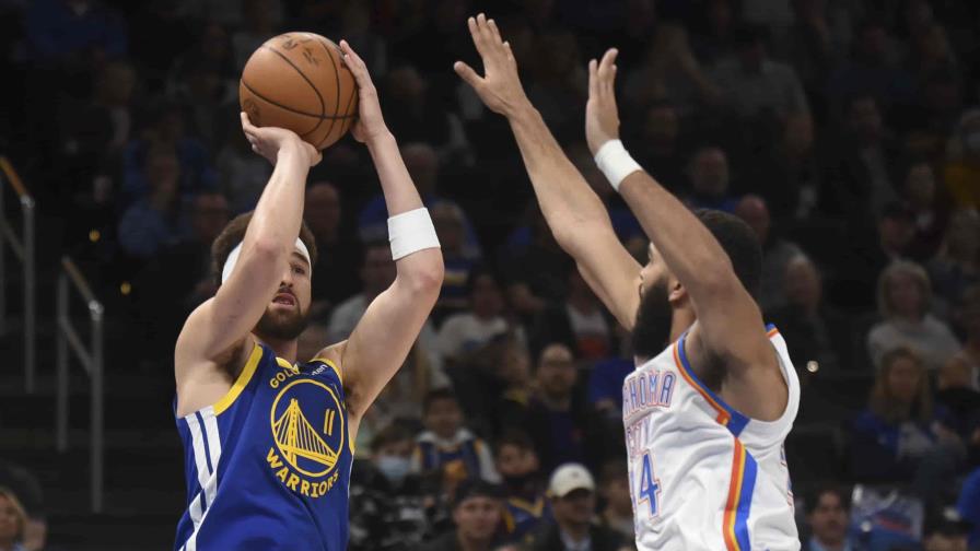 VÍDEO | Thompson anota 21 puntos y los Warriors superan al Thunder
