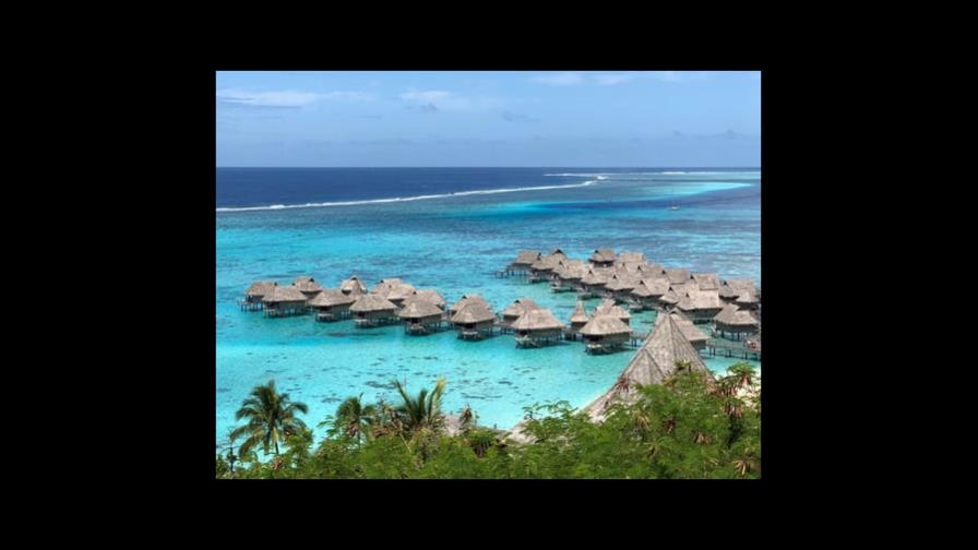 Una pequeña isla en el Pacífico llamó la atención de la Estación Espacial Internacional