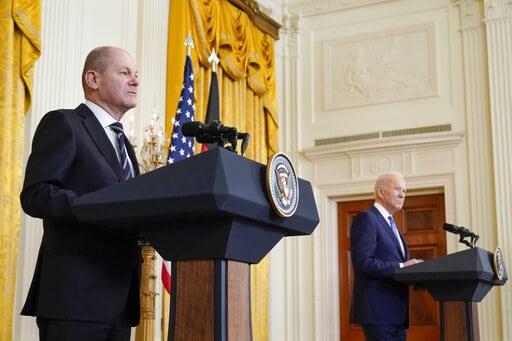 Biden promete bloquear gasoducto Nord Stream 2 si Rusia invade Ucrania