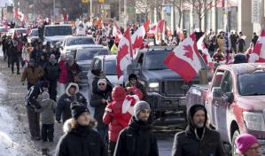 EEUU advierte del impacto económico del bloqueo de los antivacunas en Canadá