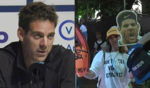 Del Potro dice adiós a sus hinchas al caer con Delbonis en ATP de Argentina