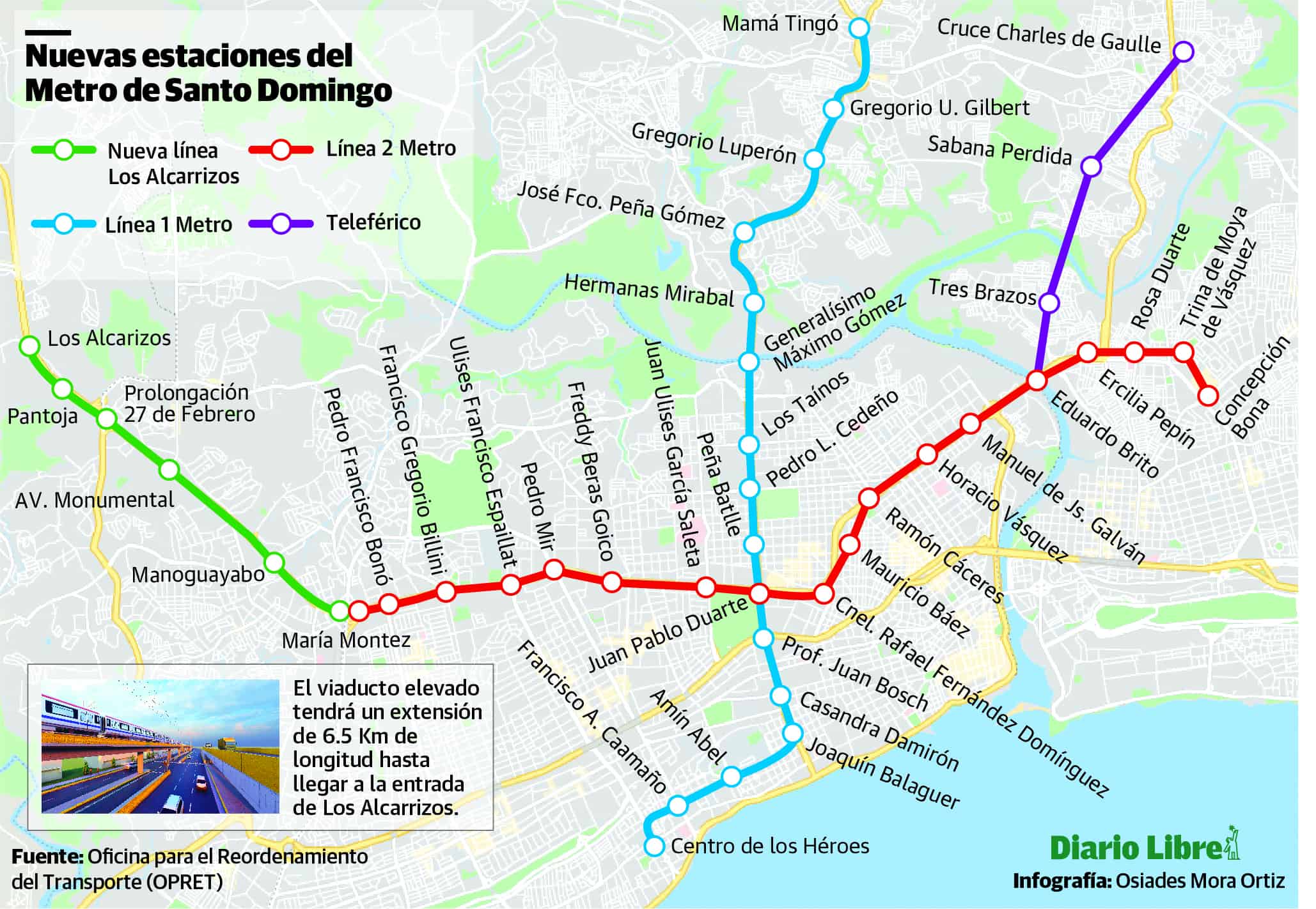 Línea 2c Metro De Santo Domingo Estará Lista En Dos Años Diario Libre