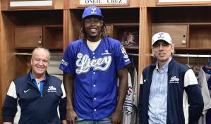 Oneil Cruz afirma har&aacute; su mayor esfuerzo para ayudar a los Tigres del Licey