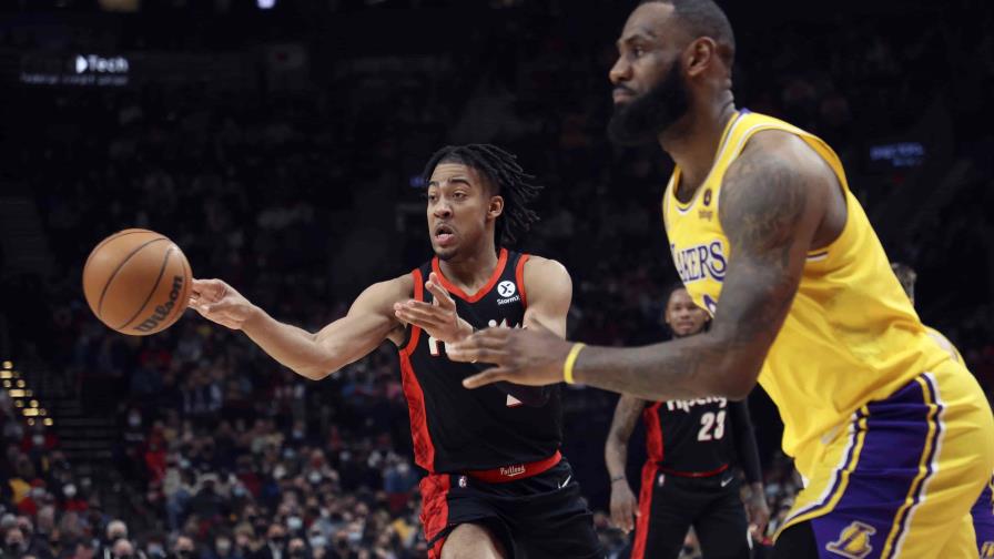 VÍDEO | Con 29 de Simons Blazers vencen a los Lakers de LeBron