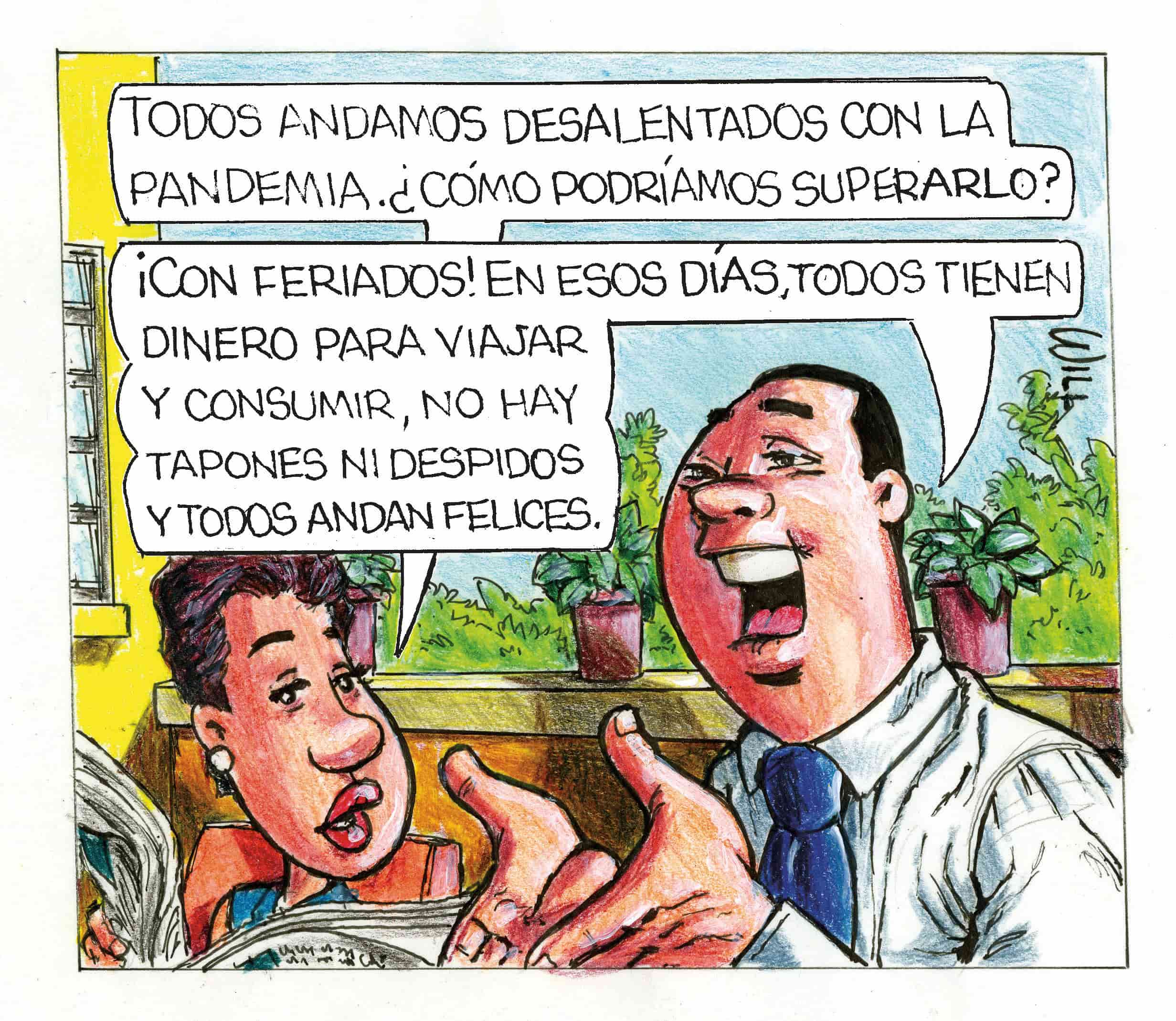 Caricatura de Rosca Izquierda 11 febrero 2022