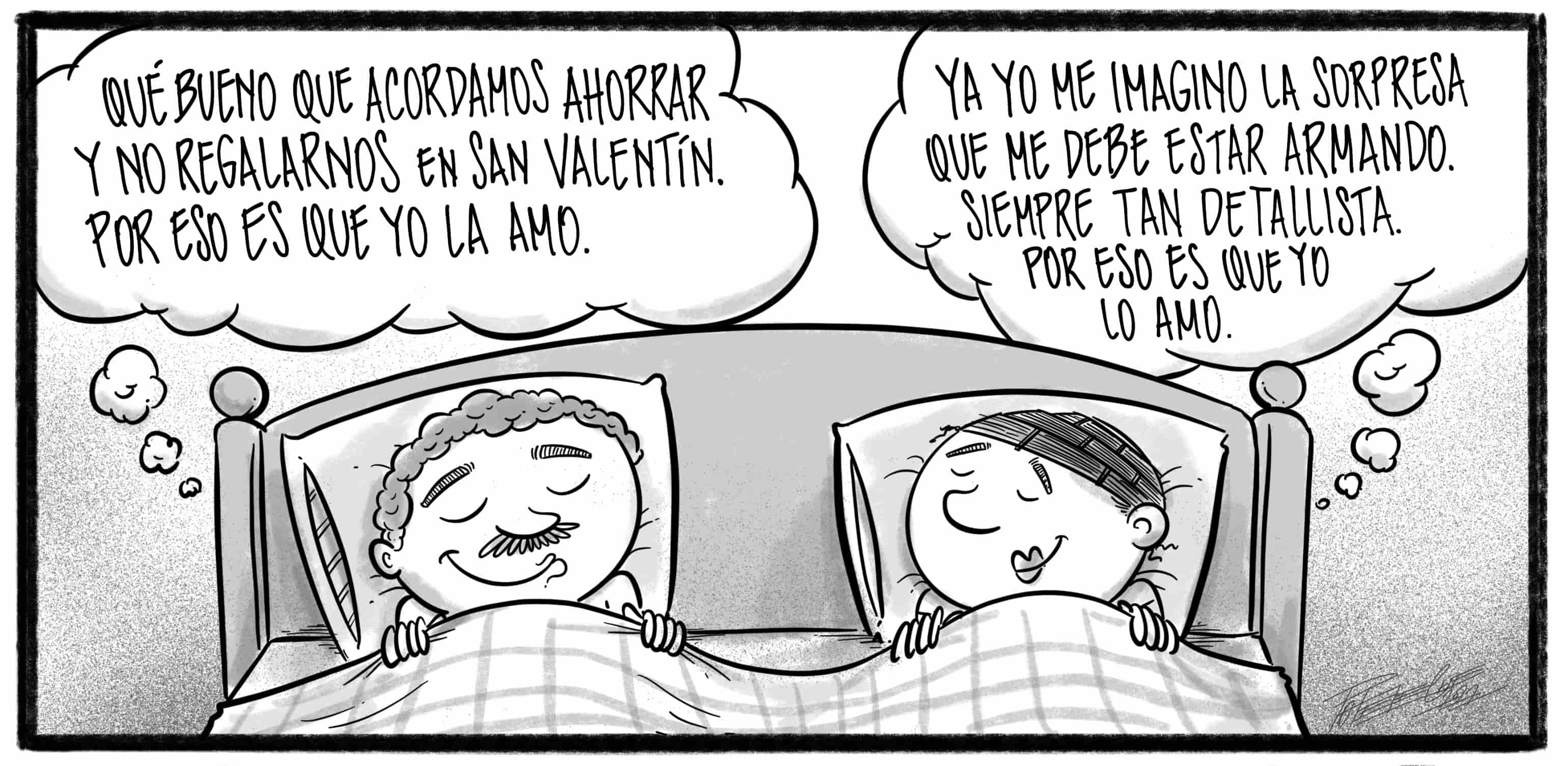Caricatura de Noticiero Poteleche 11 febrero 2022