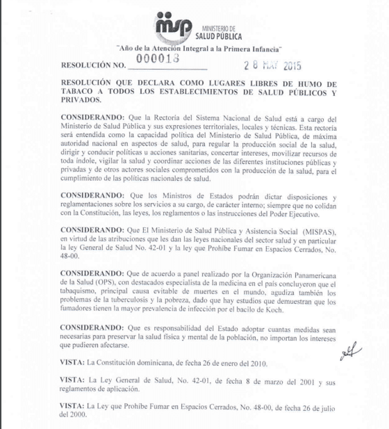 Resolución 000018