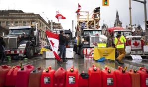 Bloqueo en puente fronterizo EEUU-Canadá entra en quinto día