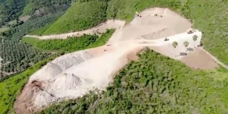 Imponen multa de 2 millones de pesos a empresa que causó daños a loma Redonda en Ocoa