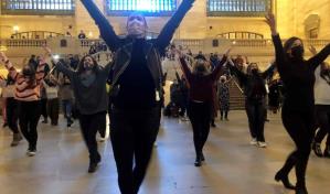 El flamenco toma por un momento ic&oacute;nica Grand Central Station de Nueva York