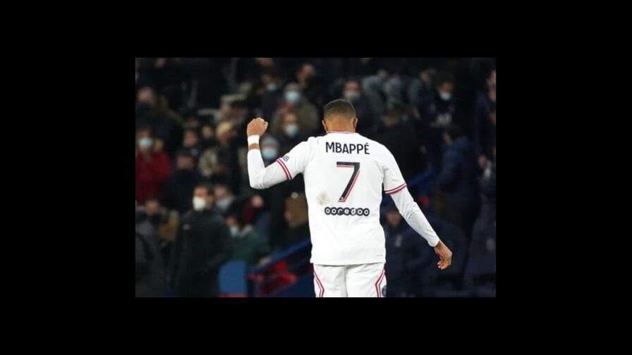 PSG, líder en Francia, logra otro triunfo gracias a Mbappé