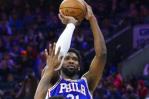 Joel Embiid consigue doble doble en victoria de 76ers sobre Thunder