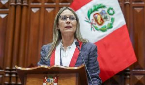 Presentan denuncia constitucional contra la presidenta del Congreso de Perú