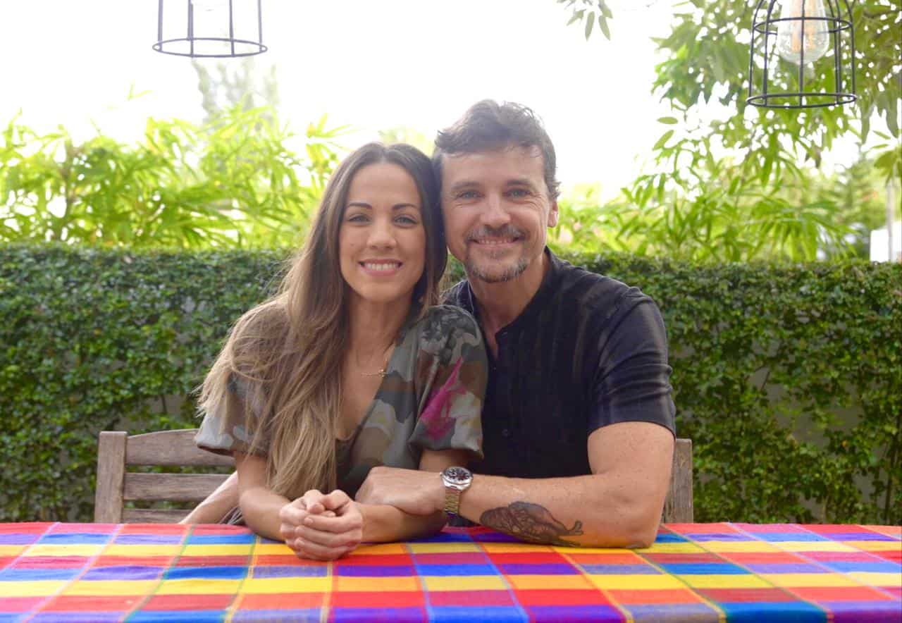 Karina Larrauri y Federico Ozores.