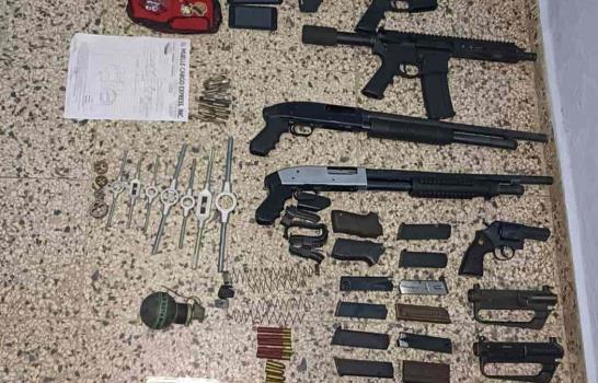 La Policía se incauta de 30 armas de fuego de distintos calibres