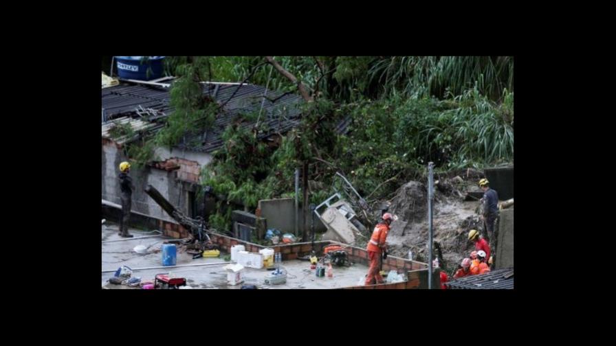 Se eleva a 35 muertos la cifra de víctimas por fuertes lluvias en Brasil