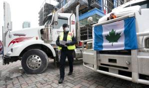 Manifestantes en Canadá retiran bloqueo en frontera con EEUU