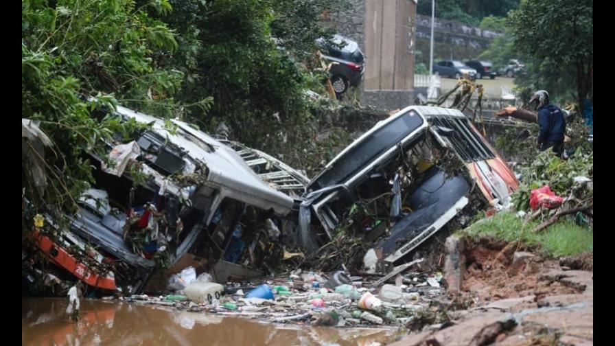 Temporal deja casi un centenar de muertos en la ciudad imperial de Brasil