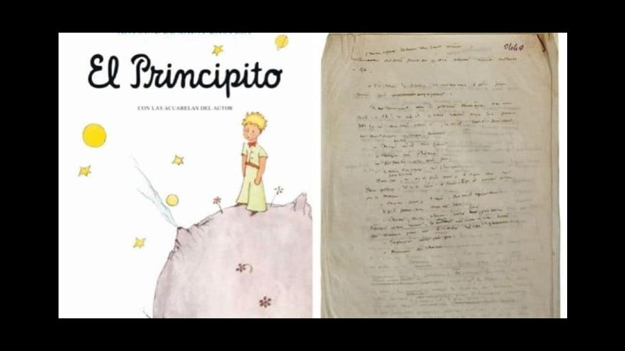 El manuscrito original de El Principito vuelve a Francia 75 años después